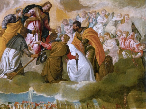 Paolo Veronese, Allegoria della battaglia di Lepanto, c. 1572-73, 137 x 169 cm, Gallerie dell'Accademia, Venezia