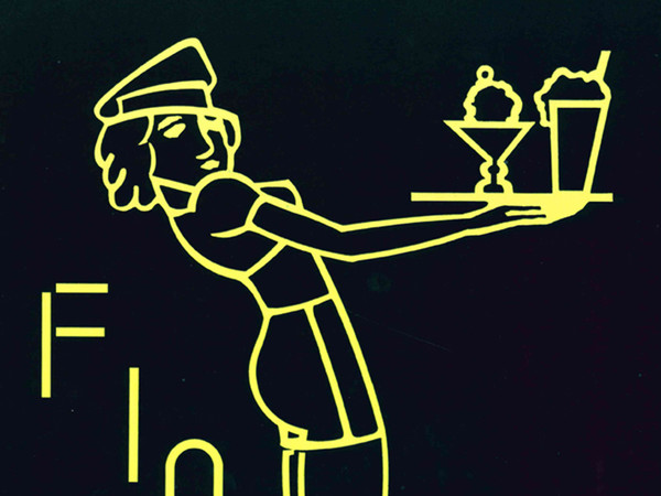 Fiorucci Stickers, 1984, Panini, Modena, Cartoncino dall'album per la raccolta di 200 figurine | Courtesy of Comune di Modena, Museo della Figurina – FONDAZIONE MODENA ARTI VISIVE
