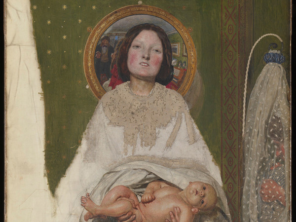 Ford Madox Brown, Prendete Vostro figlio, Signore, iniziato nel 1851?52, ampliato e rielaborato nel 1856?57. Olio su tela, cm 72 x 38. Donato dalla signorina Emily Sargent e dalla signora Ormond in memoria del fratello John Singer Sargent, 1929 ©Tate, London 2014