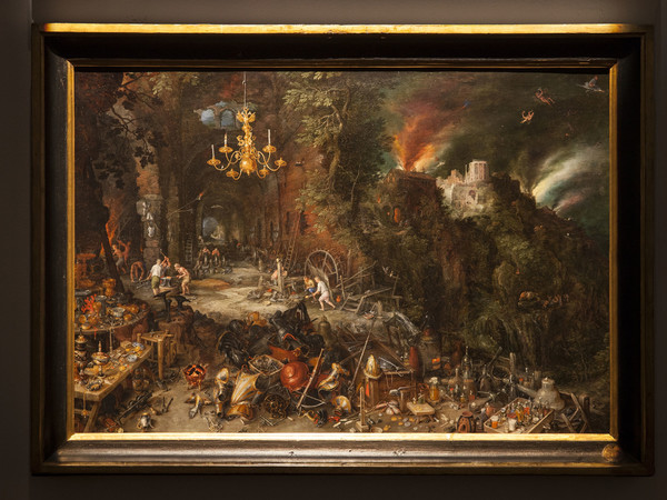 Jan Brueghel, Allegoria del fuoco, olio su rame, cm 46x66. © Barbara Bonomelli
