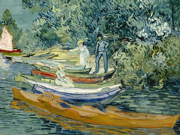 Vincent Willem van Gogh, Sponda dell'Oise ad Auvers, 1890, Olio su tela, 71.1 x 93.7 cm, Detroit Institute of Arts, Bequest of Robert H. Tannahill