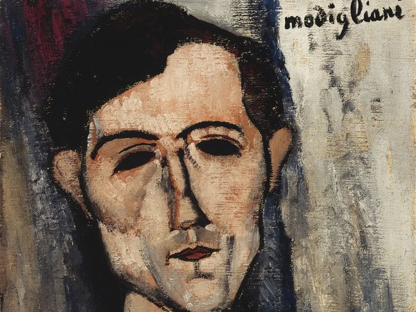 Amedeo Modigliani, Un uomo, 1916. Olio su tela, 46 x 38,1 cm. Detroit Institute of Arts, Bequest of Robert H. Tannahil
