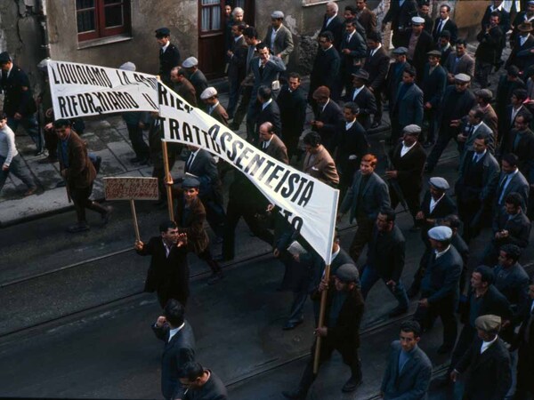Franco Pinna, Manifestazione dei pastori, 1967 