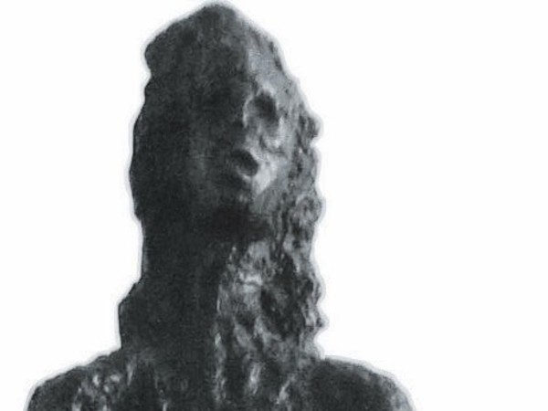 Alberto Giacometti, Nudo in piedi, 1956. Bronzo, cm. 122x26x30