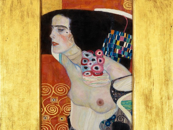 Gustav Klimt, Giuditta II (Salomè), 1909, 178 x 46 cm, Venezia, Ca' Pesaro - Galleria Internazionale d'Arte Moderna