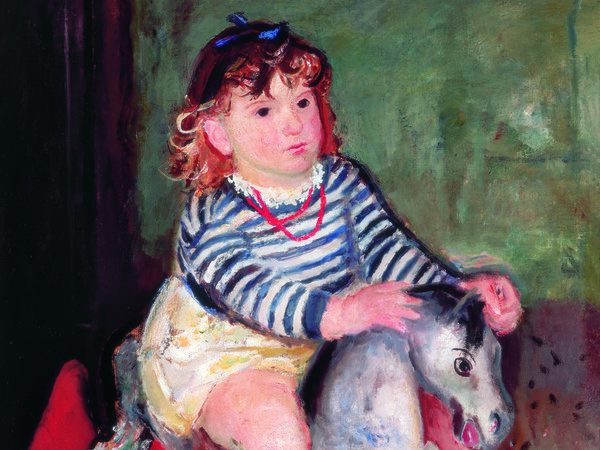 Bruno Saetti, Bambina sul cavalluccio (Mia figlia), 1932 | Courtesy Collezione Banco BPM | © Archivio Fotografico nco BPM