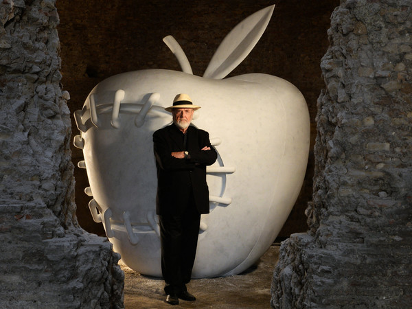 Terme di Caracalla, Sotterranei. Michelangelo Pistoletto e La Mela Reintegrata | Courtesy RAM radioartemobile, Roma: Pierluigi Di Pietro - Foto di Pierluigi Di Pietro