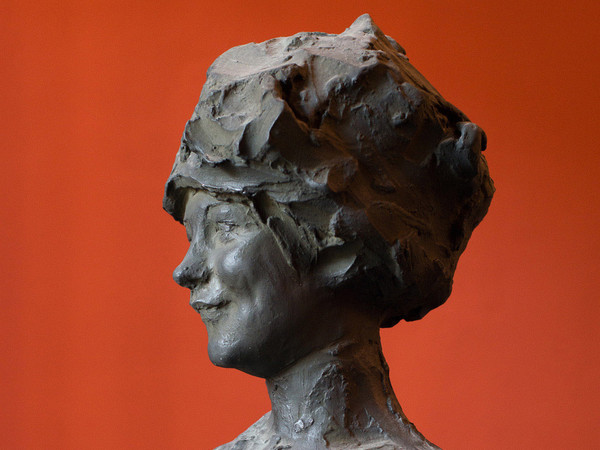 Paolo Troubetzkoy, Mia moglie, Databile al 1911, Gesso patinato bronzo, 80 x 76 x 183 cm | Courtesy of Museo del Paesaggio di Verbania | Foto: Francesco Lillo 2016