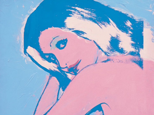 Andy Warhol, Portrait of baronesse Sylvia de Valdner, 1971.  Acrilico e inchiostro serigrafico su tela, cm. 101,7x101,7