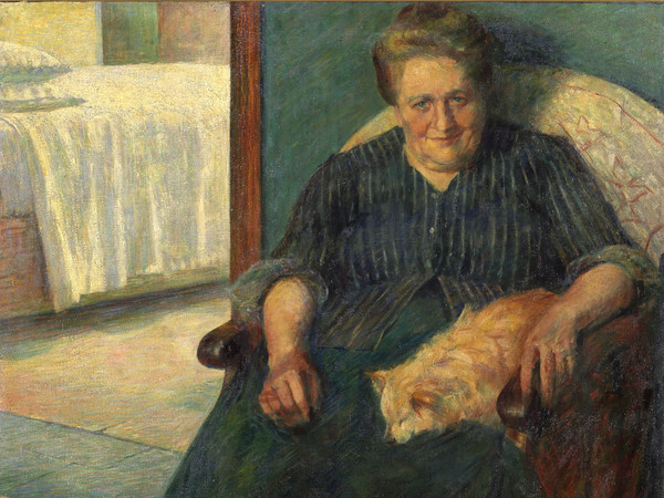 Umberto Boccioni, La signora Virginia, 1905, Olio su tela, Milano, Museo del Novecento
