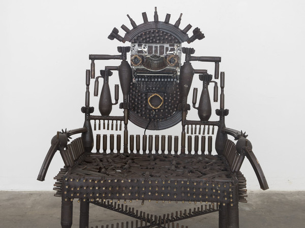 Gonçalo Mabunda, Untitled (Throne), 2018-2019, Mixed media | Foto: Nicola Gnesi