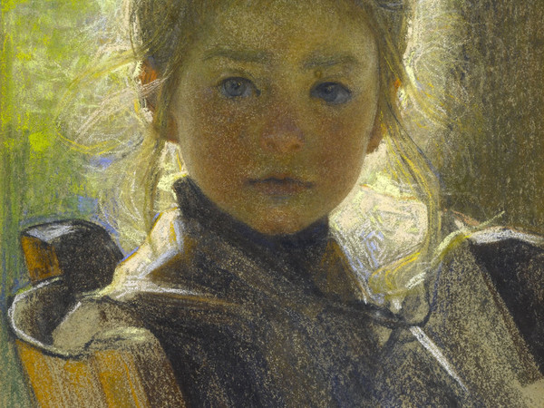 Giovanni Sottocornola, Mariuccia, 1903, Pastello su carta