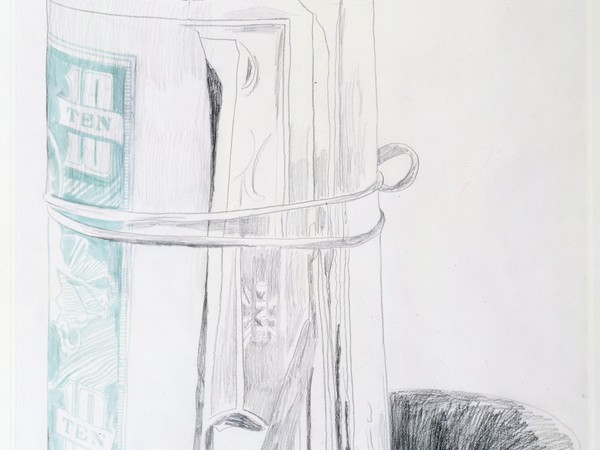 Andy Warhol, Untitled (roll of bills), 1962. Collezione Brant Foundation