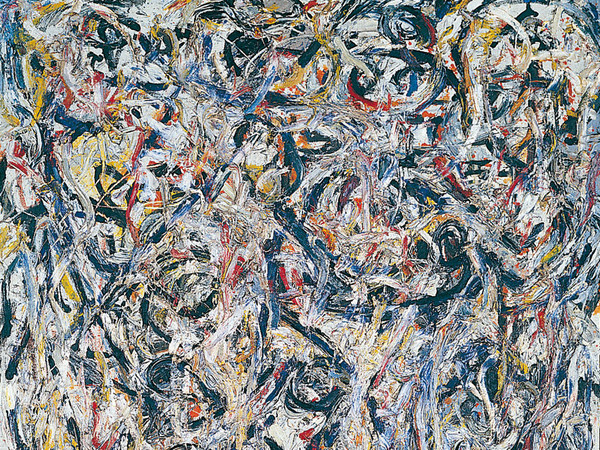 Jackson Pollock, Earth Worms, 1946. Olio su tela, Tel Aviv Museum of Art Collection, dono di Peggy Guggenheim, Venezia attraverso l’American-Israel Cultural Foundation, 1954 © Jackson Pollock, by SIAE 2014