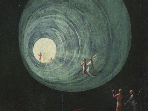 Jheronimus Bosch, Ascesa all'Empireo, Polittico delle Visioni dell'Aldilà, 1490-1516 circa, Olio su tavola, 41.5 x 88.5 cm, Venezia, Palazzo Grimani