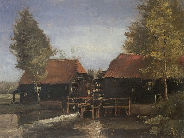 Vincent Van Gogh, Mulino ad acqua a Kollen vicino Neuen | Courtesy Noordbrabants Museum