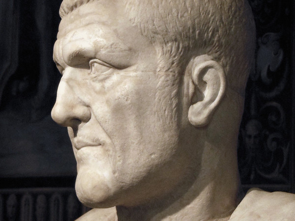 238 | La guerra di Aquileia Massimino il Trace attacca la città: verrà ucciso dai suoi stessi soldati | Busto di Massimino il Trace ai Musei Capitolini | Foto: MM via Wikimedia Creative Commons