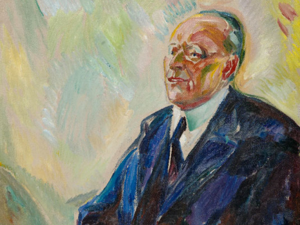 Edvard Munch, Anton Bru?nings 1919 olio su tela, cm 106,00 x 76 Collezione privata © The Munch Museum / The Munch-Ellingsen Group by SIAE 2013 