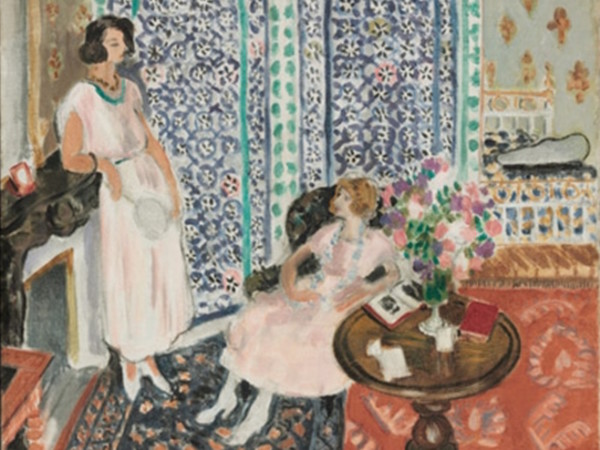 Henri Matisse, Il paravento moresco, 1921. Philadelphia Museum of Art