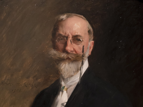 William Merritt Chase, Autoritratto, (1908), Galleria degli Uffizi, Firenze