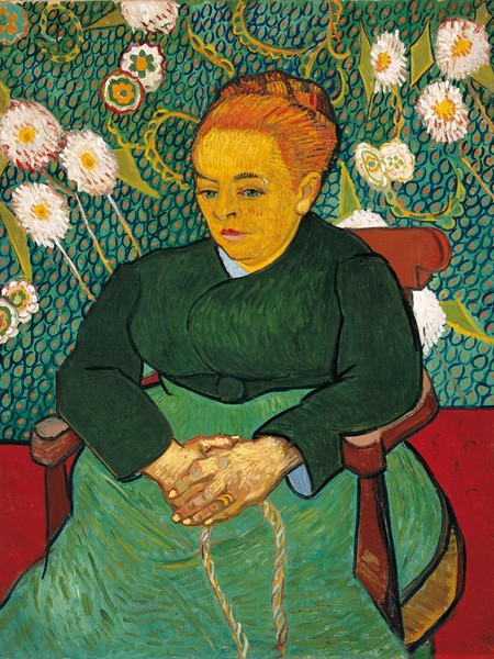 Vincent Van Gogh, Madame Roulin (La Berceuse), 1889, Olio su tela, 92.7 x 72.7 cm, Boston, Museum of Fine Arts | © Museum of Fine Arts, Boston