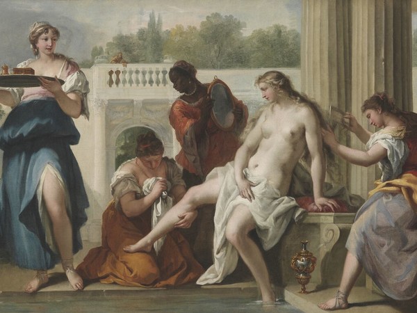 Sebastiano Ricci (Belluno 1659 - Venezia 1734), Betsabea al bagno, 1724 ca. Olio su tela, 118,5x199 cm. © Museum of Fine Arts, Budapest 2015