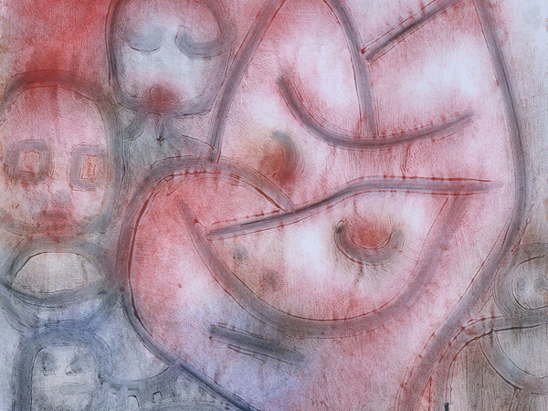 Paul Klee, Gebaerde eines Antlitzes (Espressioni di un volto), 1939, Museo del territorio biellese