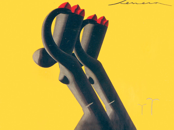 Federico Seneca, Manifesto per réclame, Cacao Perugina, 1929, Carta/cromolitografia, 141 x 197.5 cm, Museo Nazionale Collezione Salce, Treviso
