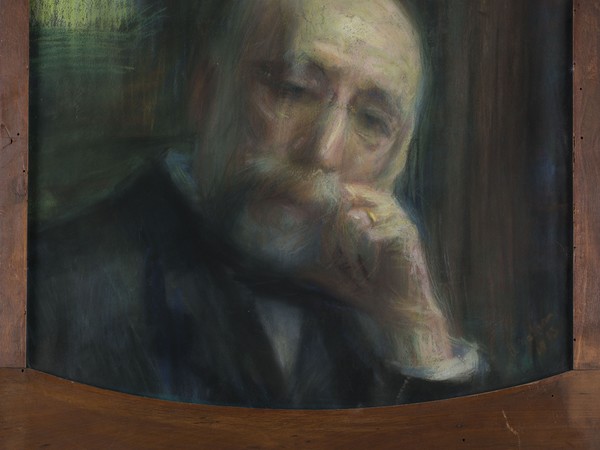 Annie Nathan, Ritratto di Ernesto Nathan, 1913, pastello su cartone (Collezione privata)