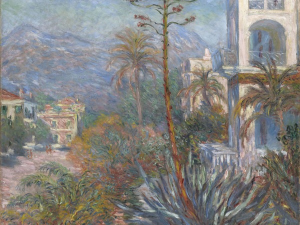 Claude Monet, Le ville a Bordighera (1884). Olio su tela; 116,5x136,5 cm. Parigi, Musée d’Orsay