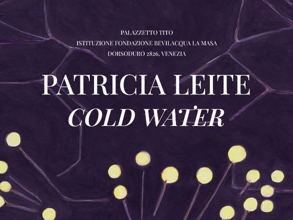 Patricia Leite. Cold Water, Palazzetto Tito - Fondazione Bevilacqua la Masa, Venezia Patricia Leite. Cold Water, Palazzetto Tito - Fondazione Bevilacqua la Masa, Venezia