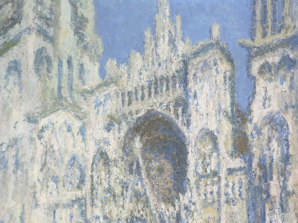 Claude Monet, La cattedrale di Rouen. Il portale e la torre Saint-Romain in pieno sole (1893). Olio su tela; 107x73,5 cm. Parigi, Musée d’Orsay