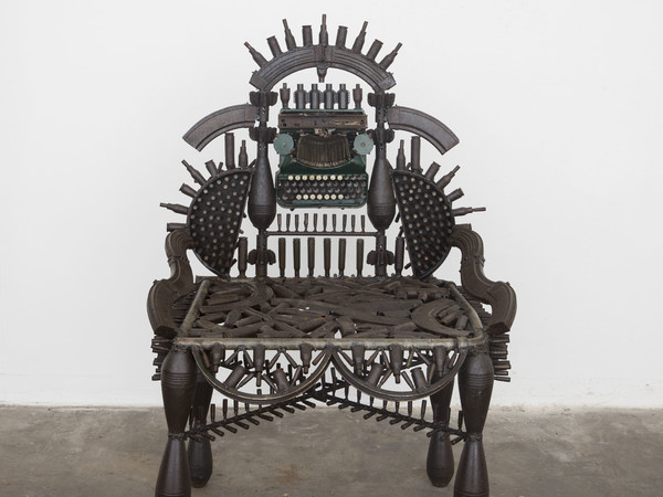 Gonçalo Mabunda, Untitled (Throne), 2018-2019, Mixed media | Foto: Nicola Gnesi