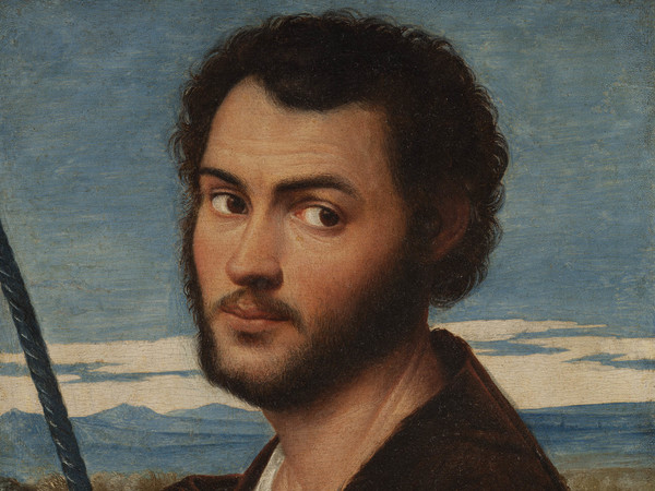 Bernardino Licinio, Ritratto virile, Tra secondo e terzo decennio del XVI secolo, Olio su tela, 32 x 25,5 cm | Courtesy of Fondazione Cini, Venezia