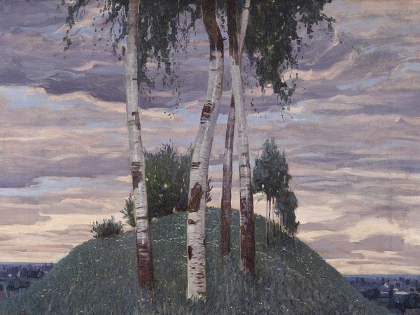 Teodoro Wolf Ferrari, Betulle, 1913. Olio su tela