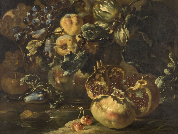 Compiègne, Musée National du Palais | Giovanni Paolo Spadino, Natura morta con melagrana spaccata, Beauvais, MUDO-Musée de l’Oise