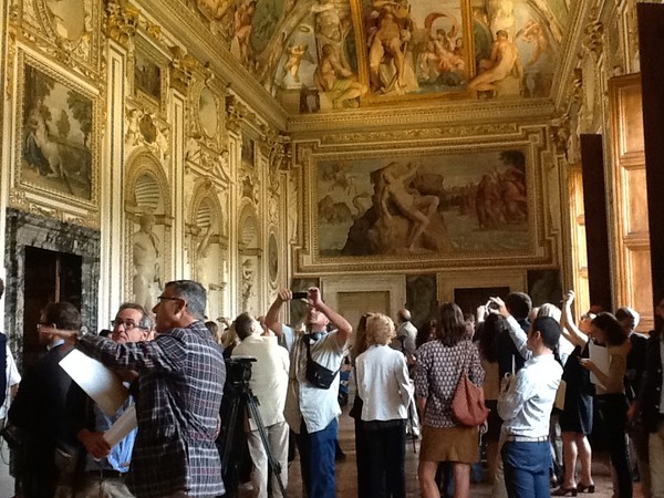 Riapertura della Galleria dei Carracci. Picture by Samantha De Martin