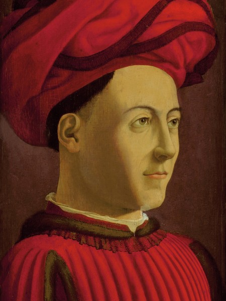 Andrea del Castagno, Doppio ritratto di personaggi della famiglia Medici (Piero e Giovanni de’ Medici), XV secolo