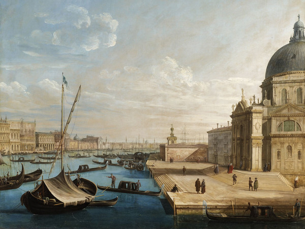 Pietro Bellotti, Il Bacino di San Marco con la basilica della Salute, cm 129,5 x 134,5. Ginevra, collezione privata