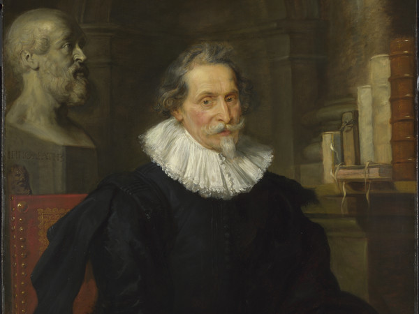 Peter Paul Rubens, Ritratto di Ludovicus Nonnius, 1627 circa, Olio su tavola, 124.4 x 92.2 cm | © The National Gallery, London | Ludovicus Nonnius (1553 - 1645) fu medico e antiquario di una famiglia portoghese che lavorava ad Anversa ai tempi di Rubens