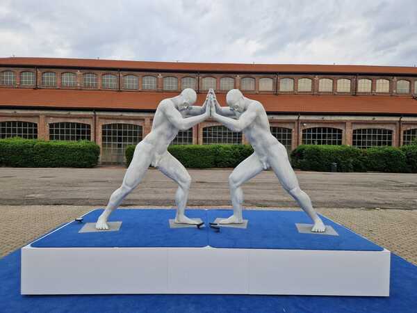 Emanuele Giannelli, Mr. Arbitrium Mirrored, 2025 Emanuele Giannelli, Mr. Arbitrium Mirrored, 2025