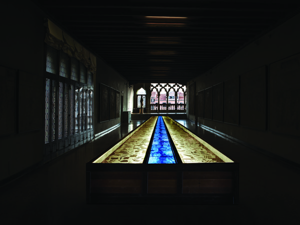 Fabrizio Plessi, Liquid Life. Installazione a Ca' d'Oro, Venezia
