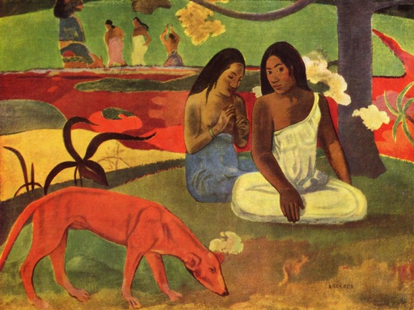 Paul Gauguin (1848 - 1903), Arearea (Gioia), 1892 Olio su tela, 75 x 94 cm, Parigi, Museo d'Orsay