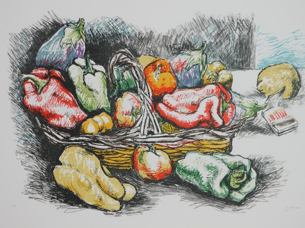 Renato Guttuso, Acquaforte – Acquatinta, cm. 60x80