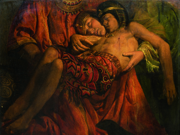 Lawrence Alma-Tadema, La morte del Primogenito, 1858. Olio su tela, cm 68,4 x 86,8. Johannesburg Art Gallery, Johannesburg