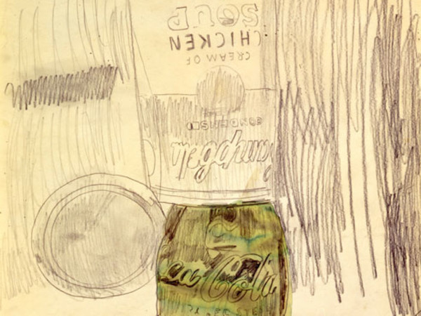 Andy Warhol, Campbell’s Soup Can Over Coke Bottle, 1962. Courtesy The Brant Foundation, Greenwich, CT, USA. © The Andy Warhol Foundation for the Visual Arts Inc. by SIAE 2013