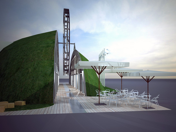Il Padiglione Bielorussia, Expo 2015 Milano. © Stahlbau Pichler