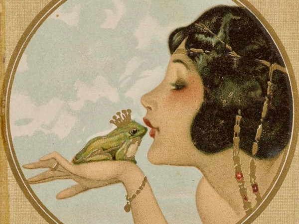 Raphael Kirchner (1876 - 1917), Il Principe Ranocchio, Illustrazione tratta da Fables, 1903