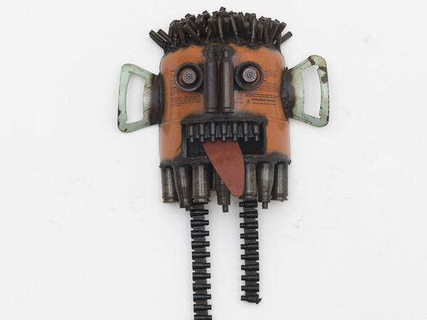 Gonçalo Mabunda, Untitled (Mask), 2018-2019, Mixed media | Foto: Nicola Gnesi