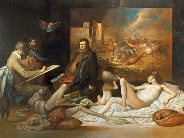 1.	Riccardo Tommasi Ferroni, Leocadia, 1980. Collezione privata
